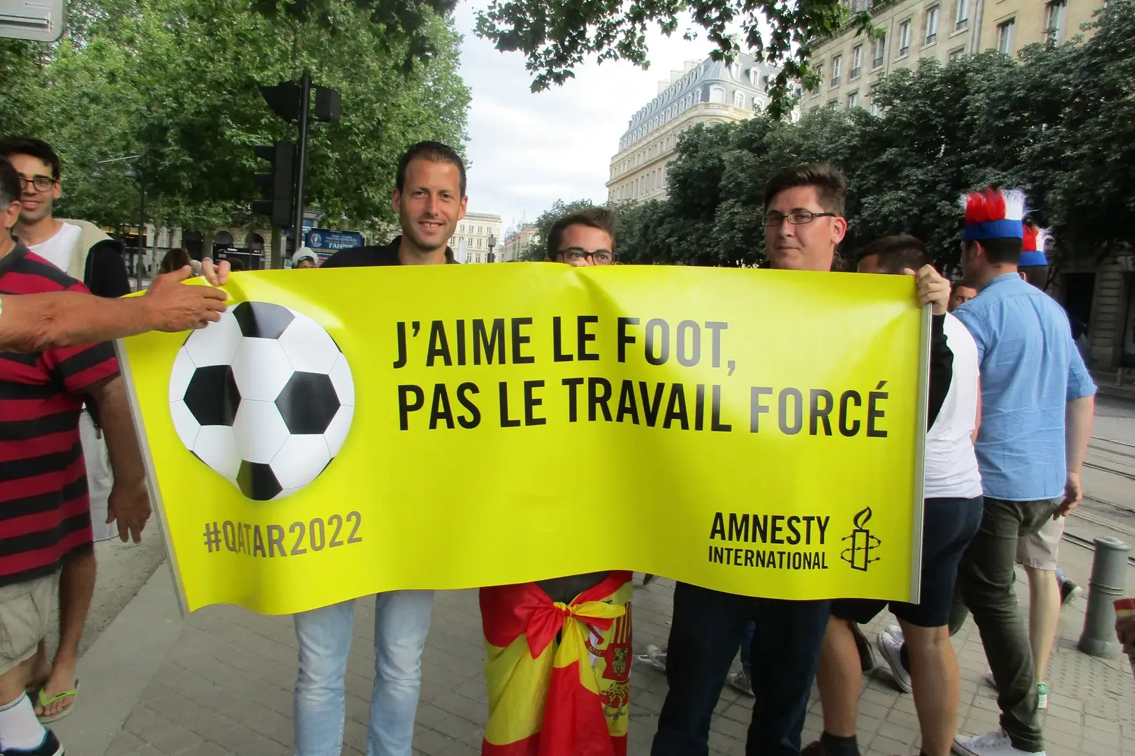 Amnesty International Rennes sur le Mondial de foot au Qatar : « tout le monde doit savoir »